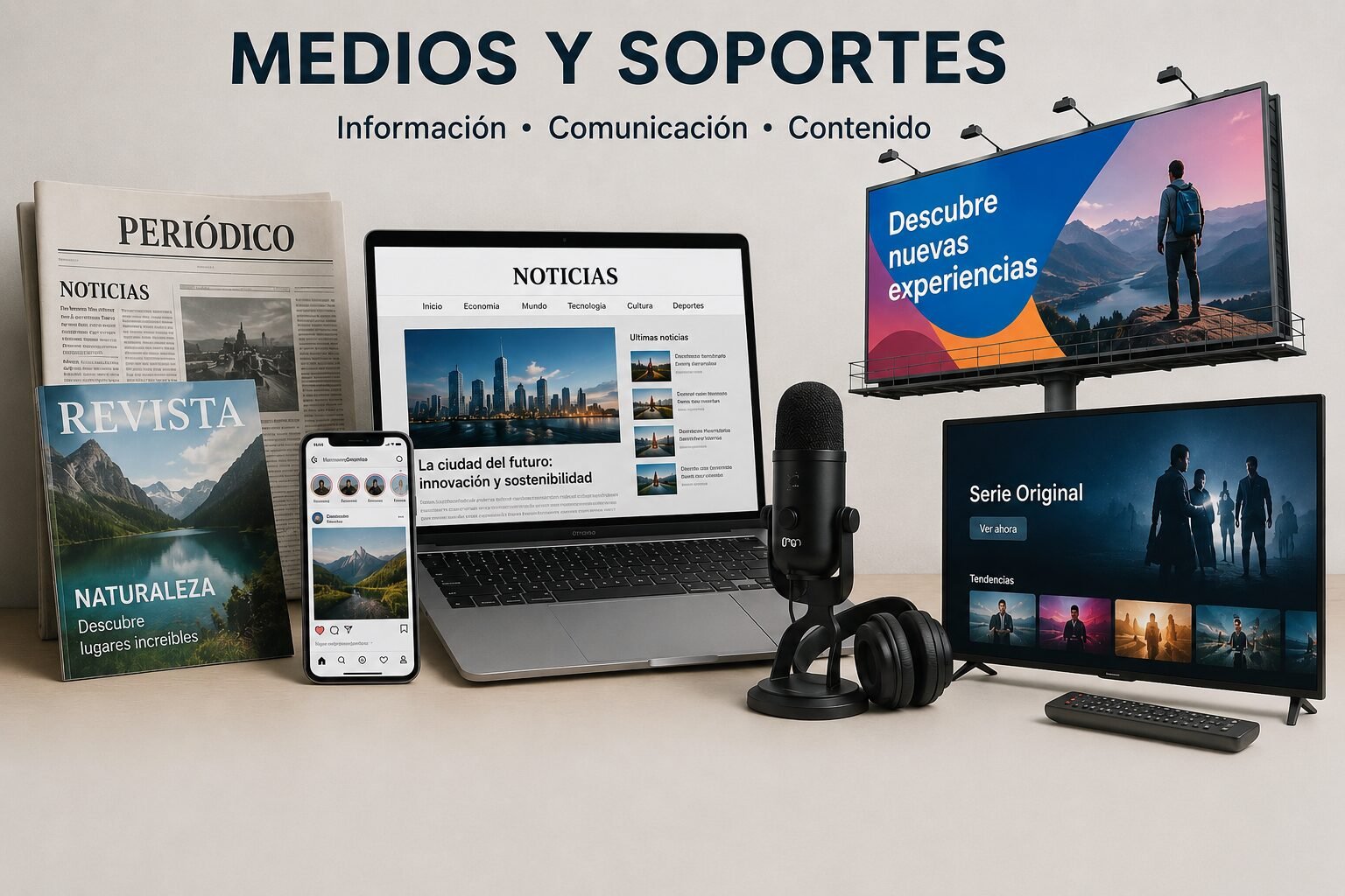 Medios y soportes